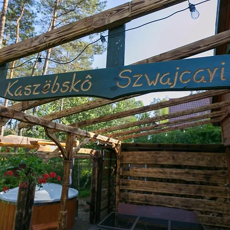 Domek Caloroczny Sowka Na Kaszubach Z Bania I Sauna Na Wylacznosc, Wspolny Basen I Bilard Z Domkiem Jeleniowka - Ostrowite Lesna Dolina Suleczyno Exterior photo