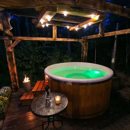 Domek Caloroczny Sowka Na Kaszubach Z Bania I Sauna Na Wylacznosc, Wspolny Basen I Bilard Z Domkiem Jeleniowka - Ostrowite Lesna Dolina Suleczyno Exterior photo