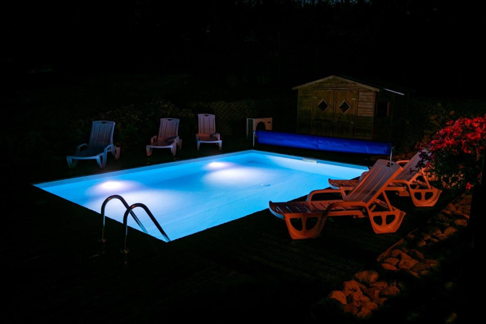 Ferienhaus Caloroczny Sowka Na Kaszubach Z Bania I Sauna Na Wylacznosc, Wspolny Basen I Bilard Z Domkiem Jeleniowka - Ostrowite Lesna Dolina *